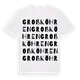 Groß Köhren ordlek t-shirt