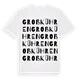 Groß Kühren ordlek t-shirt
