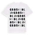 Groß Midlum ordlek t-shirt