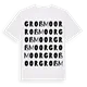 Großmoor ordlek t-shirt