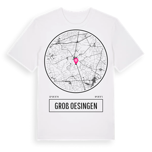 Groß Oesingen t-shirt – ekologisk bomull t-shirt från Pinshirt