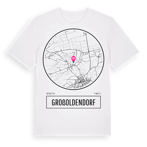 Großoldendorf t-shirt – ekologisk bomull t-shirt från Pinshirt