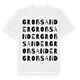 Großsander ordlek t-shirt