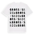 Groß Sisbeck ordlek t-shirt