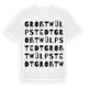 Groß Twülpstedt ordlek t-shirt