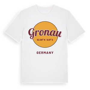 Gronau cirkel t-shirt – ekologisk bomull t-shirt från Pinshirt