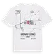 Gronau (Leine) karta t-shirt