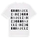 Gronau (Leine) ordlek t-shirt