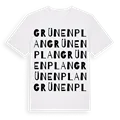Grünenplan ordlek t-shirt