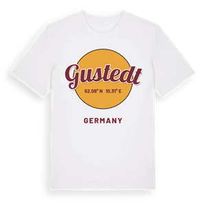 Gustedt cirkel t-shirt – ekologisk bomull t-shirt från Pinshirt