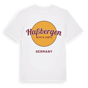 Haßbergen cirkel t-shirt – ekologisk bomull t-shirt från Pinshirt