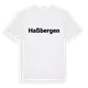 Haßbergen fetstil t-shirt
