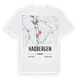 Haßbergen karta t-shirt