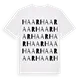 Haar ordlek t-shirt