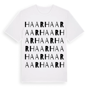 Haar ordlek t-shirt – ekologisk bomull t-shirt från Pinshirt