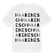 Haarenesch ordlek t-shirt
