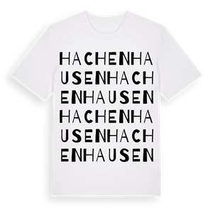 Hachenhausen ordlek t-shirt – ekologisk bomull t-shirt från Pinshirt