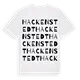 Hackenstedt ordlek t-shirt
