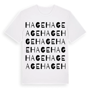 Hage ordlek t-shirt – ekologisk bomull t-shirt från Pinshirt