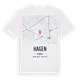 Hagen karta t-shirt