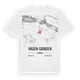 Hagen-Grinden karta t-shirt