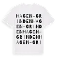 Hagen-Grinden ordlek t-shirt