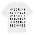 Hagermarsch ordlek t-shirt