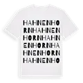 Hahnenhorn ordlek t-shirt