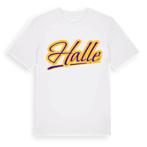 Halle baseball t-shirt – ekologisk bomull t-shirt från Pinshirt