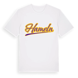 Hameln baseball t-shirt – ekologisk bomull t-shirt från Pinshirt