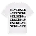 Hamersen ordlek t-shirt