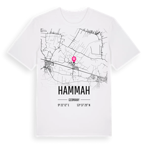 Hammah karta t-shirt – ekologisk bomull t-shirt från Pinshirt