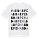 Handarpe ordlek t-shirt