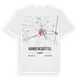 Hankensbüttel karta t-shirt