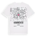 Hannover karta t-shirt