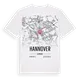 Hannover karta t-shirt