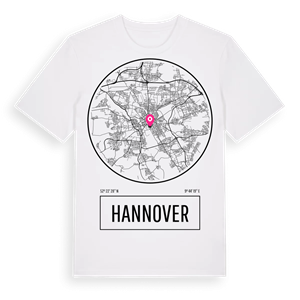Hannover t-shirt – ekologisk bomull t-shirt från Pinshirt