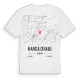 Hansastraße karta t-shirt