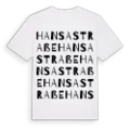 Hansastraße ordlek t-shirt