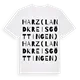 Harz (Landkreis Göttingen) ordlek t-shirt