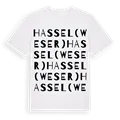 Hassel (Weser) ordlek t-shirt