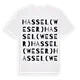 Hassel (Weser) ordlek t-shirt