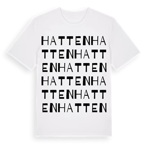 Hatten ordlek t-shirt – ekologisk bomull t-shirt från Pinshirt
