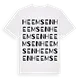 Heemsen ordlek t-shirt