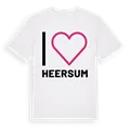 Jag älskar Heersum t-shirt stort tryck