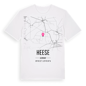 Heese karta t-shirt – ekologisk bomull t-shirt från Pinshirt