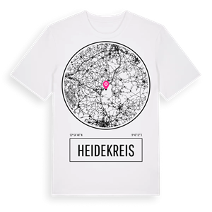 Heidekreis t-shirt – ekologisk bomull t-shirt från Pinshirt
