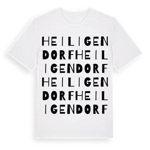 Heiligendorf ordlek t-shirt – ekologisk bomull t-shirt från Pinshirt