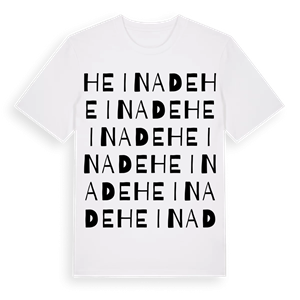 Heinade ordlek t-shirt – ekologisk bomull t-shirt från Pinshirt