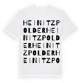 Heinitzpolder ordlek t-shirt